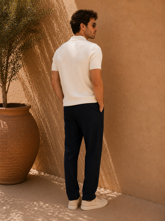 Arthur | Polo en Maille Élégant