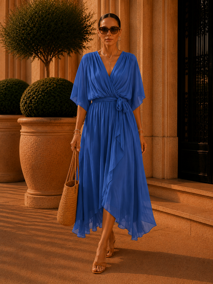 Anaïs | Robe Longue en Mousseline