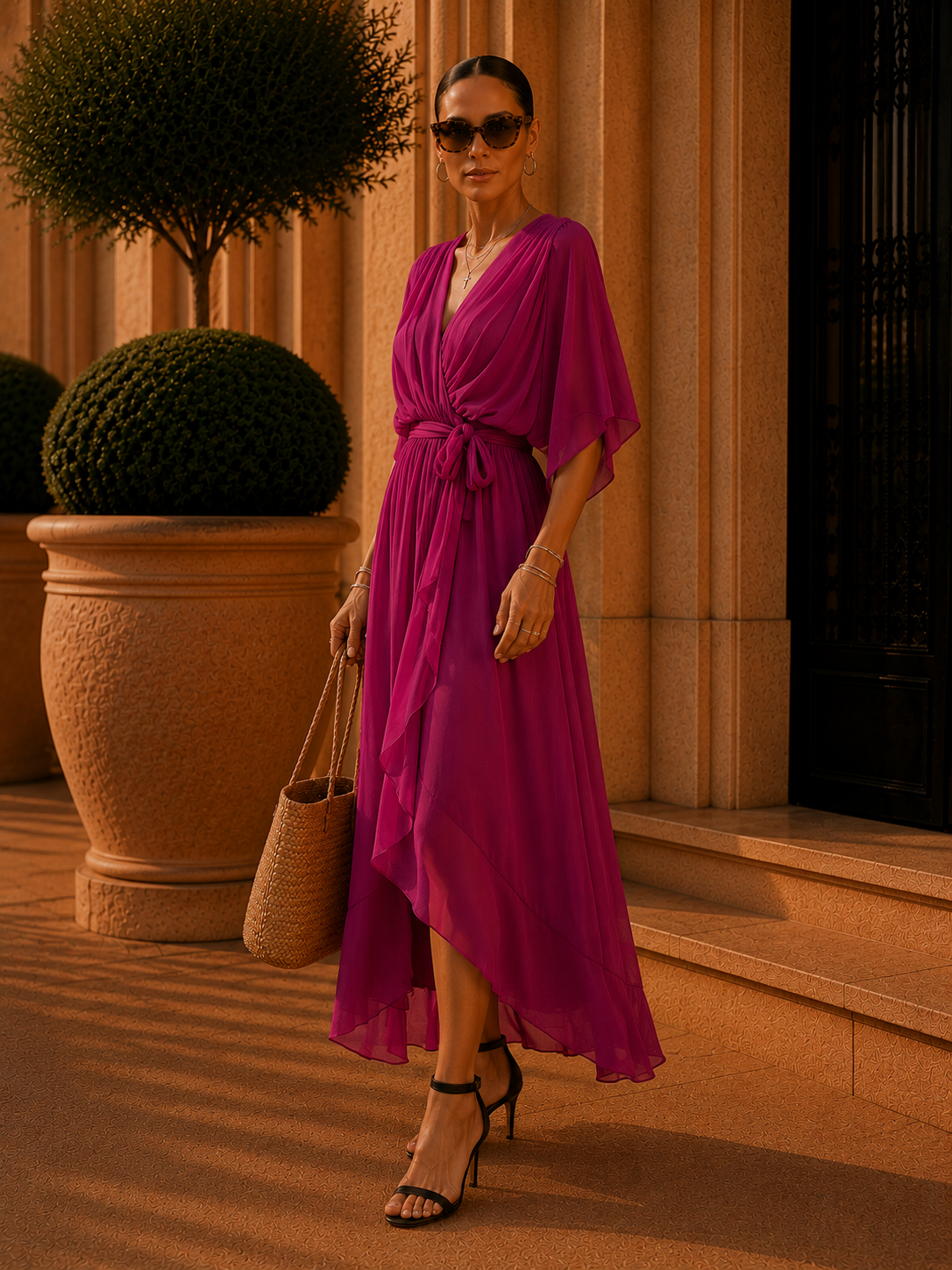Anaïs | Robe Longue en Mousseline