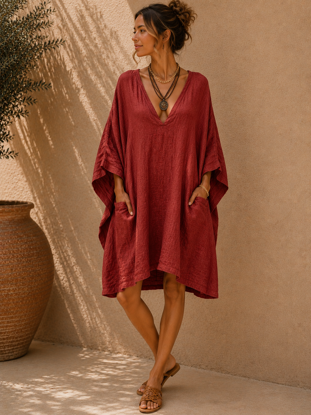Aurélie | Robe Oversize Élégante