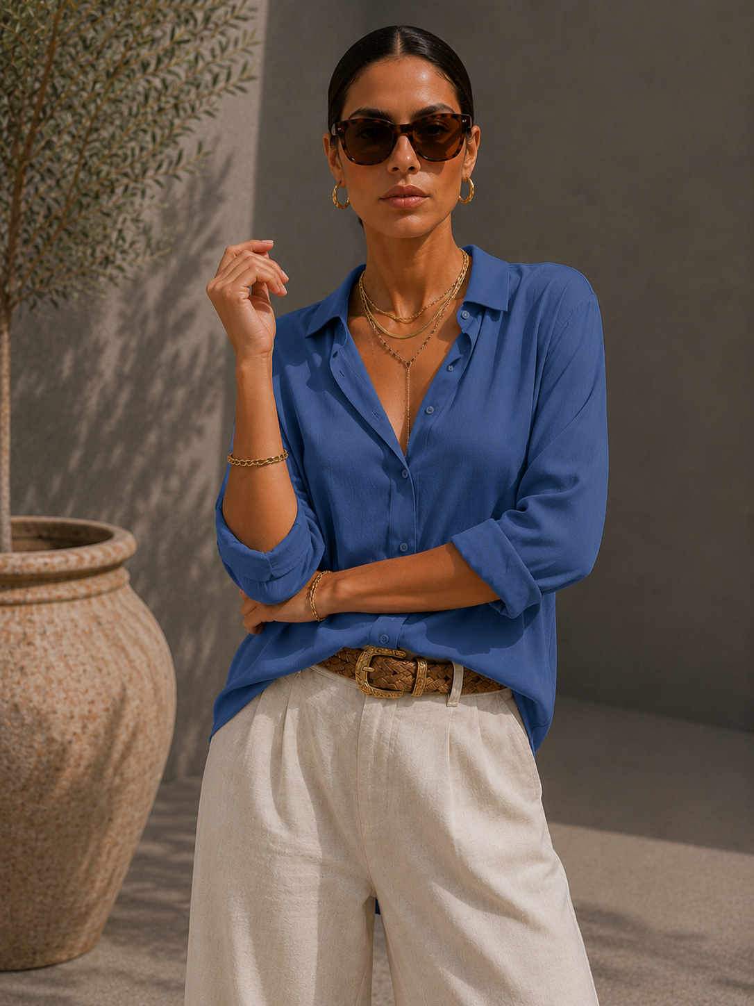 Aurore | Chemise Fluide Intemporelle