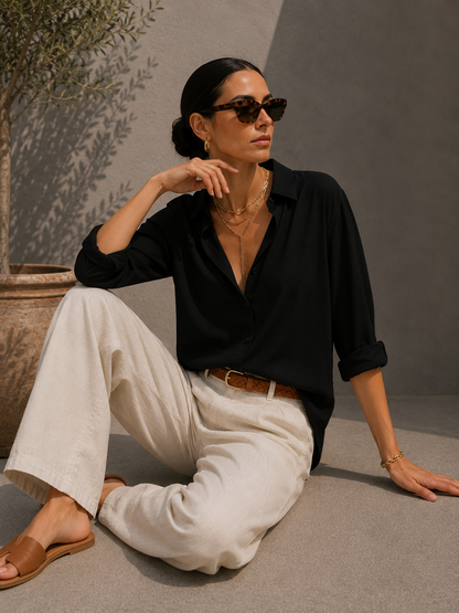 Aurore | Chemise Fluide Intemporelle