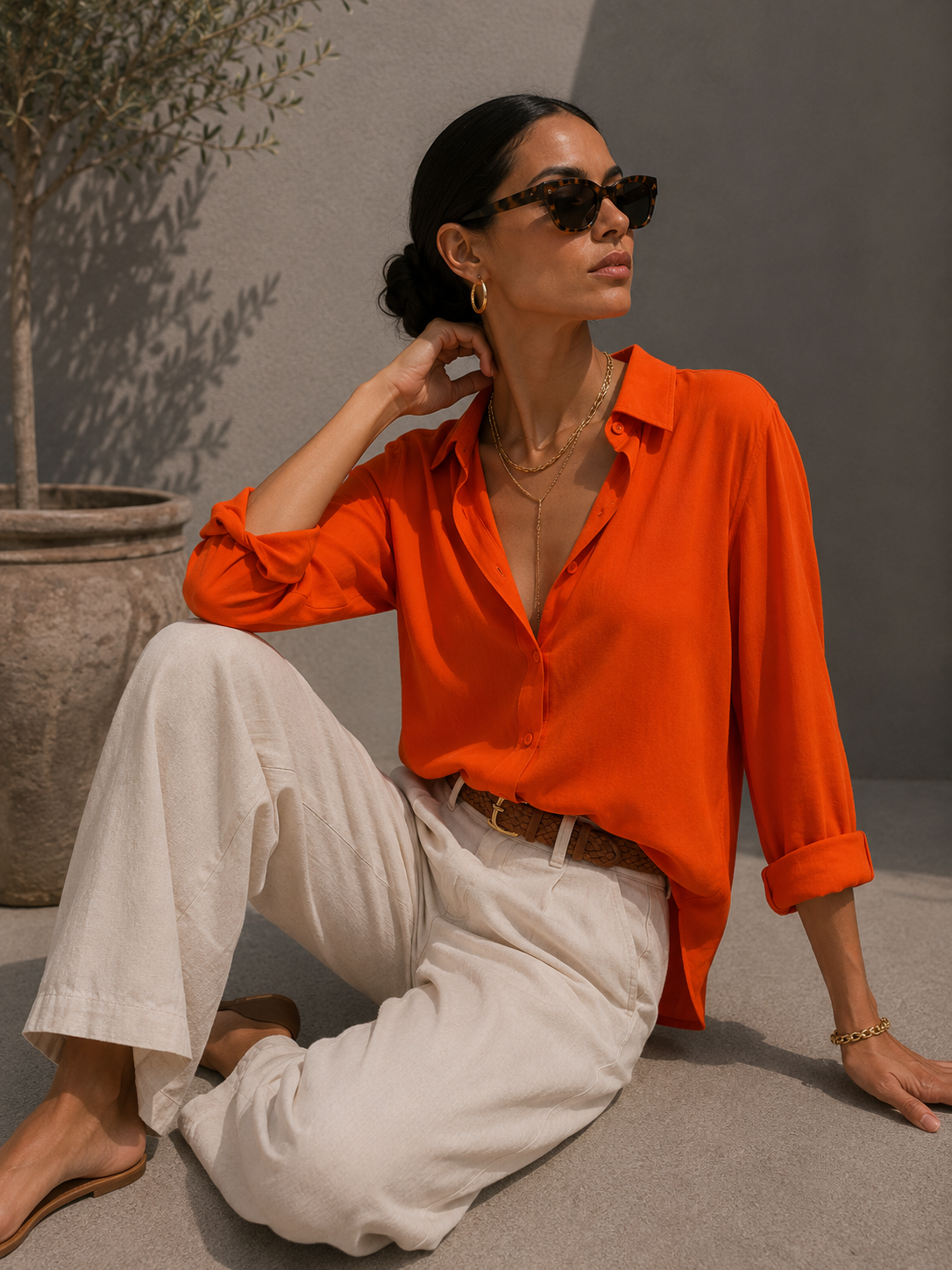 Aurore | Chemise Fluide Intemporelle
