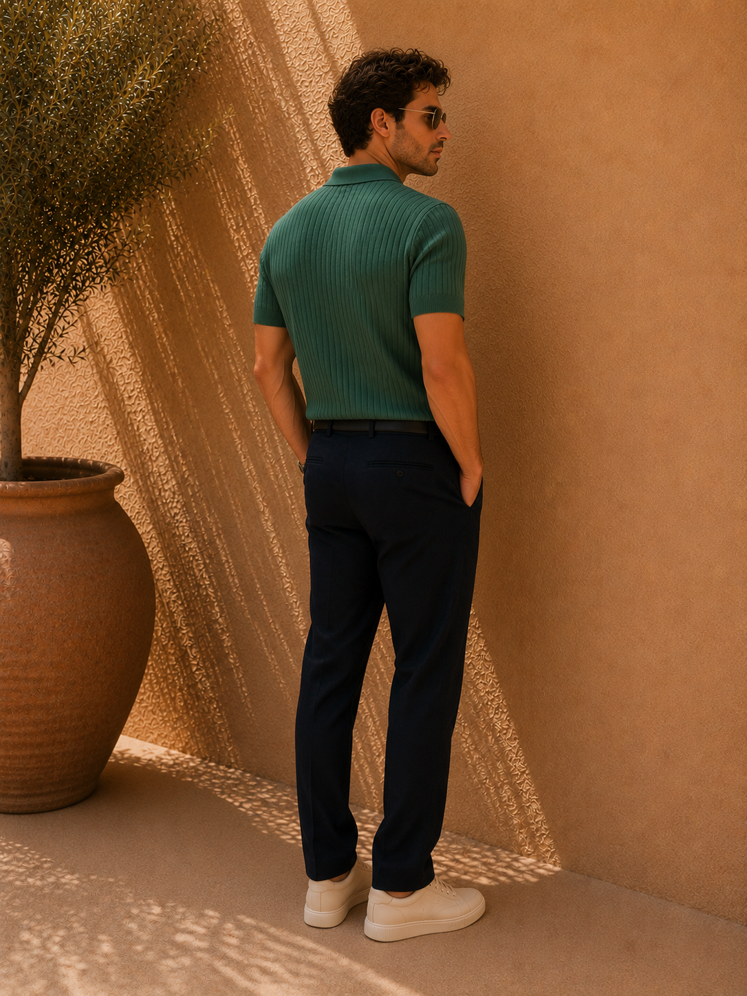 Bastien | Polo Boutonné Élégant