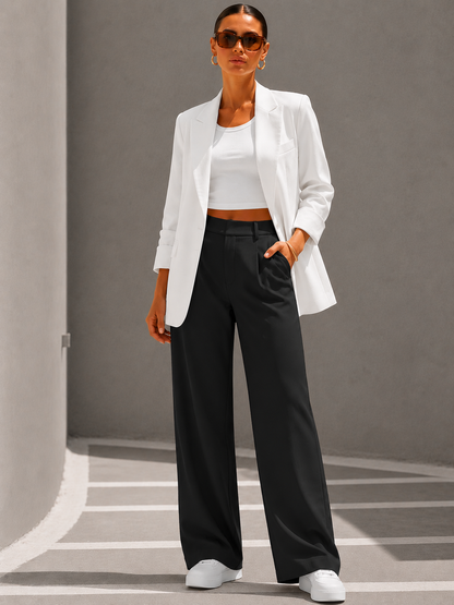 Camille | Pantalon Élégant Taille Haute