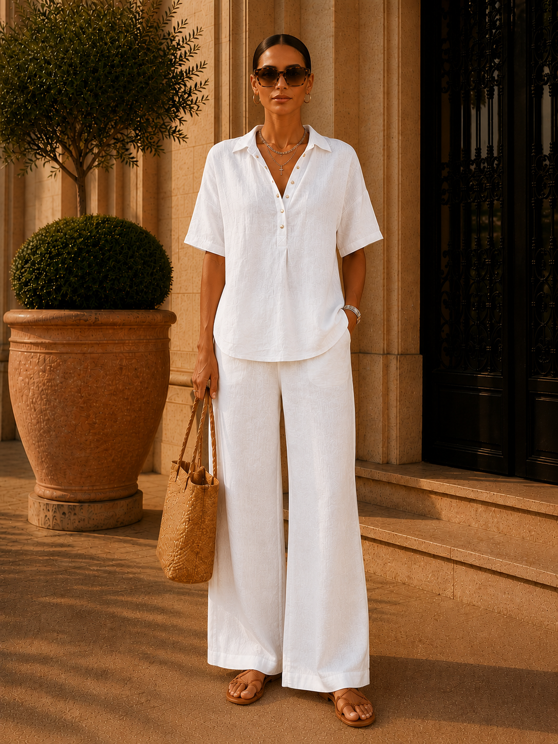 Clémence | Blouse Fluide Intemporelle