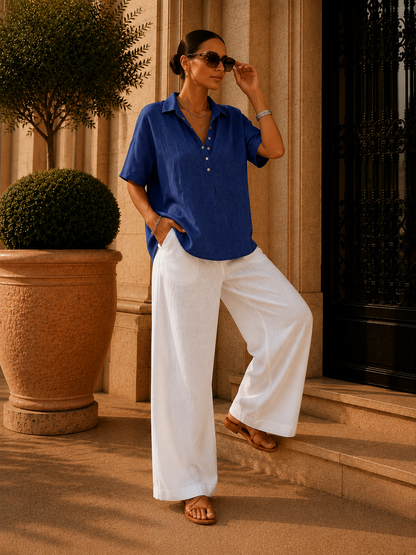 Clémence | Blouse Fluide Intemporelle