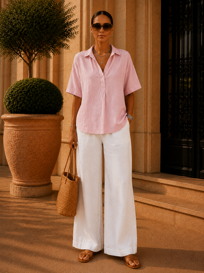 Clémence | Blouse Fluide Intemporelle
