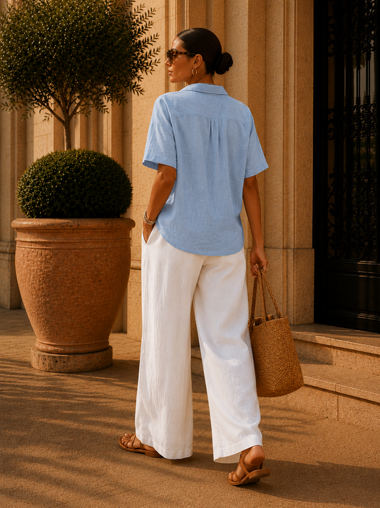 Clémence | Blouse Fluide Intemporelle
