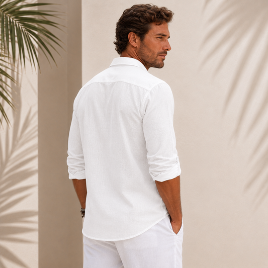 Louis | Chemise en Lin Intemporelle