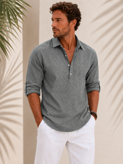 Louis | Chemise en Lin Intemporelle