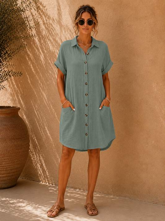 Margaux  Robe Chemise Élégante