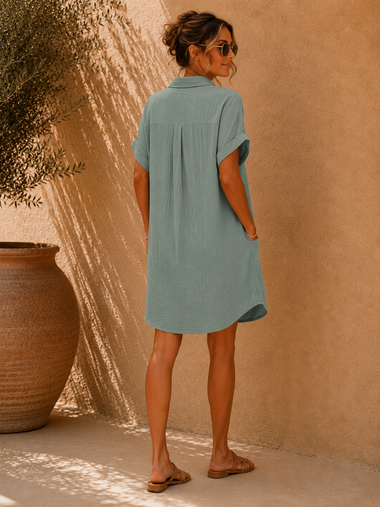Margaux  Robe Chemise Élégante
