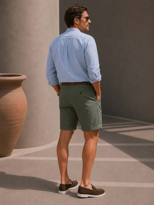 Mathis | Short Plissé Élégant